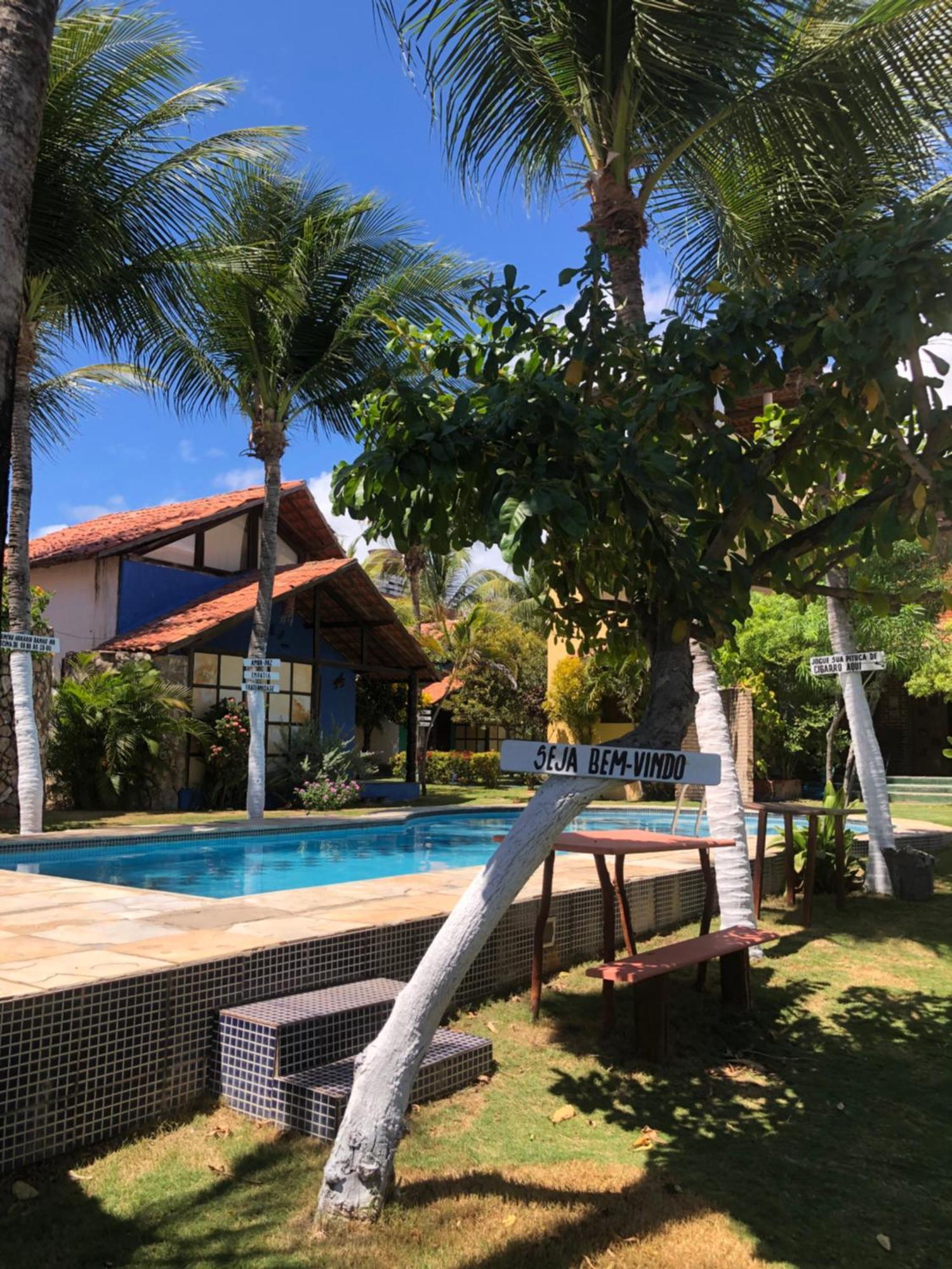 Pousada Refugio Do Manati Canoa Quebrada Dış mekan fotoğraf